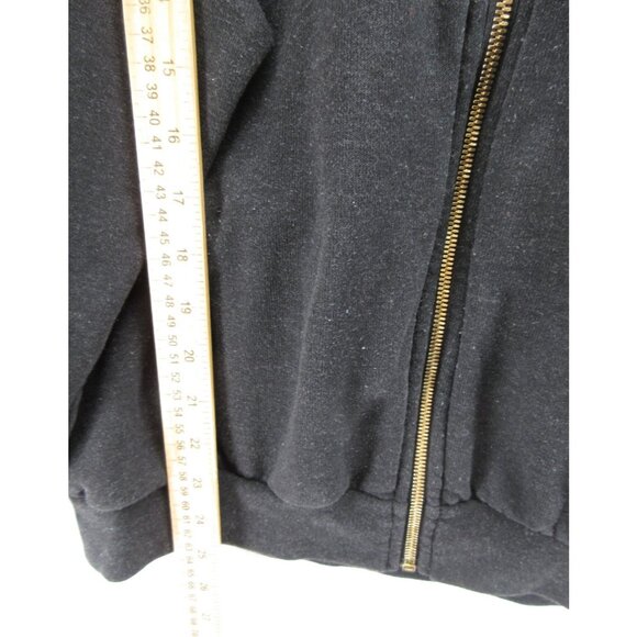 Aviator Nation Black Hoodie with Gold Accents - Picture 5 of 11